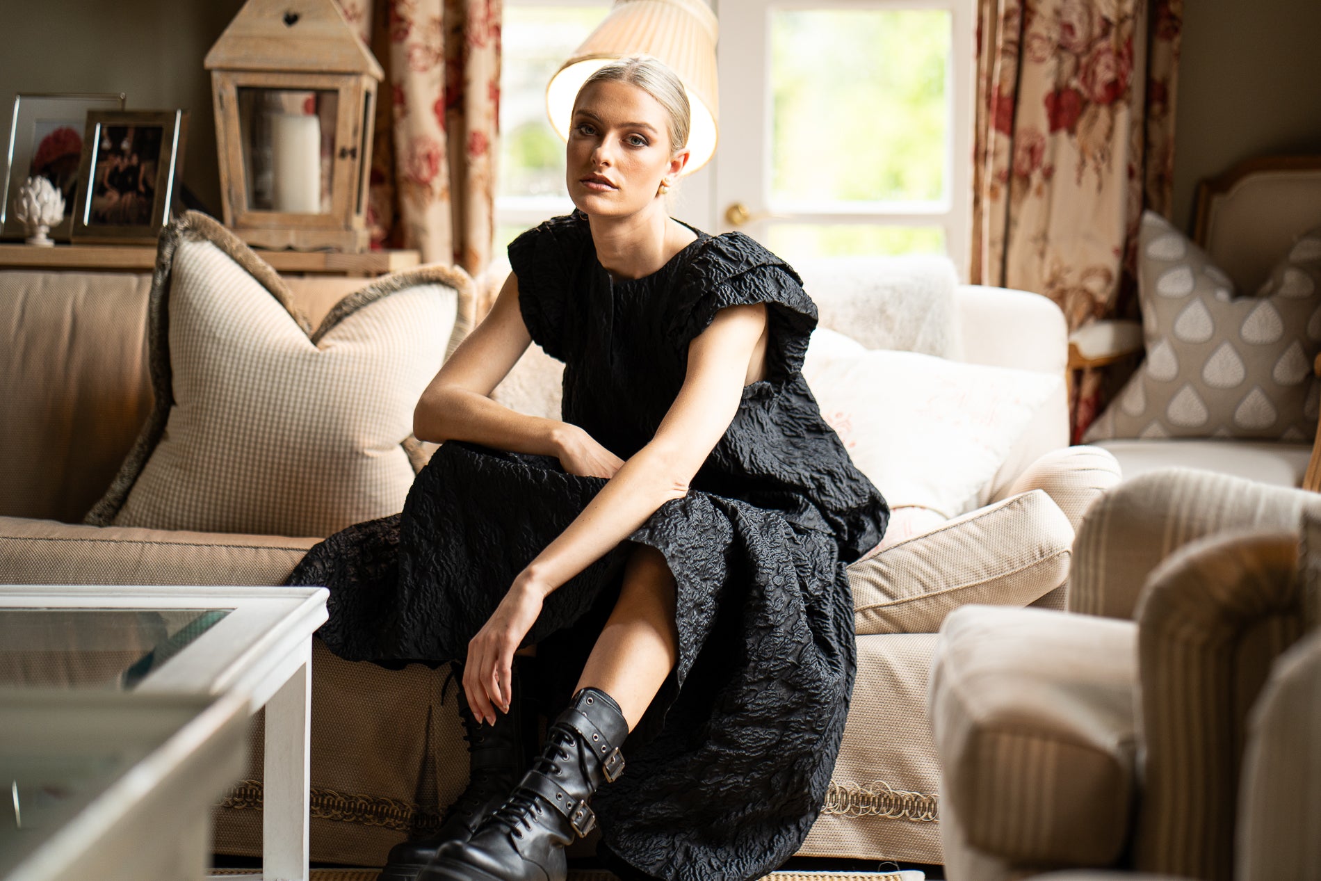 Kennedy Top Jacquard