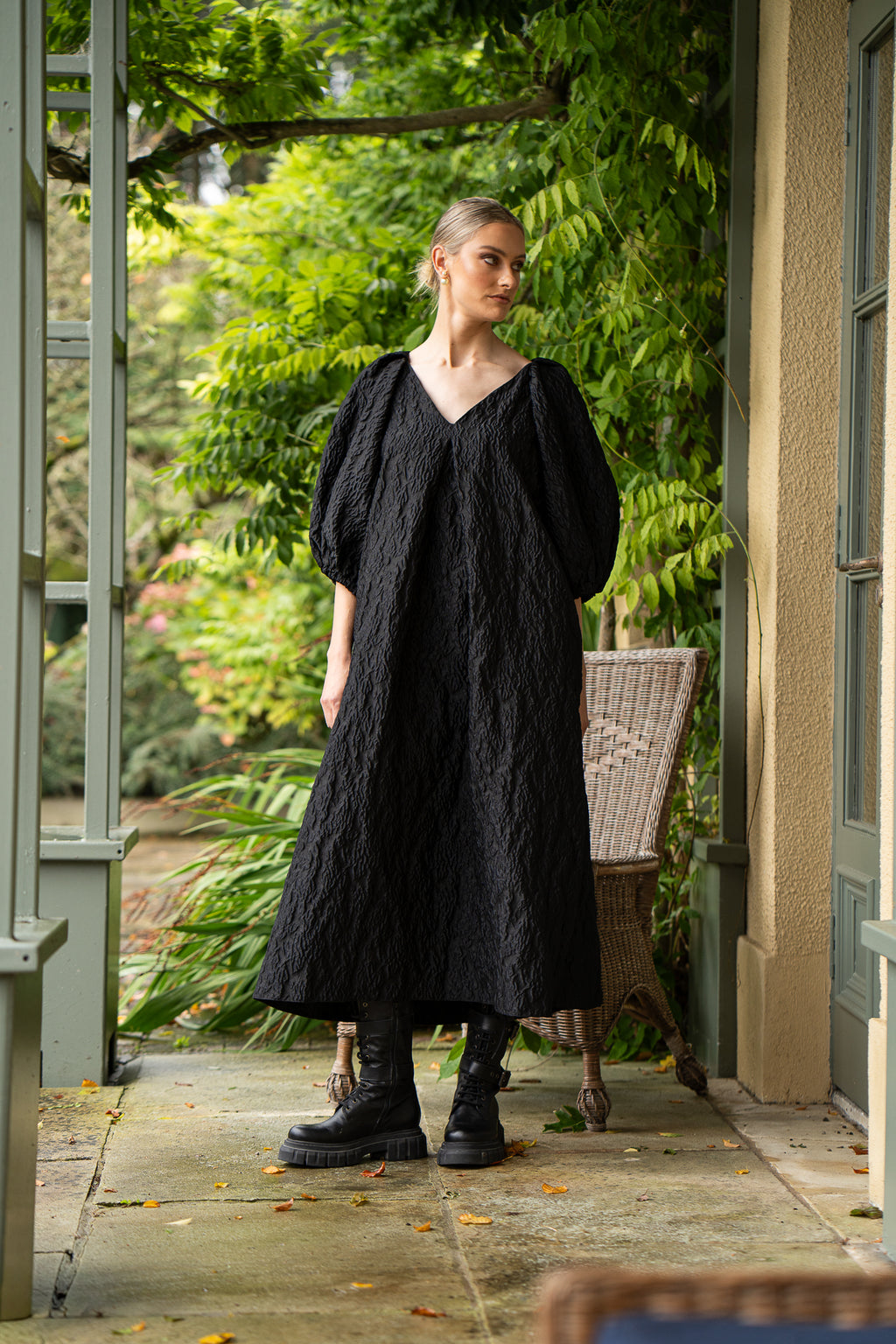 Lennon Dress Jacquard