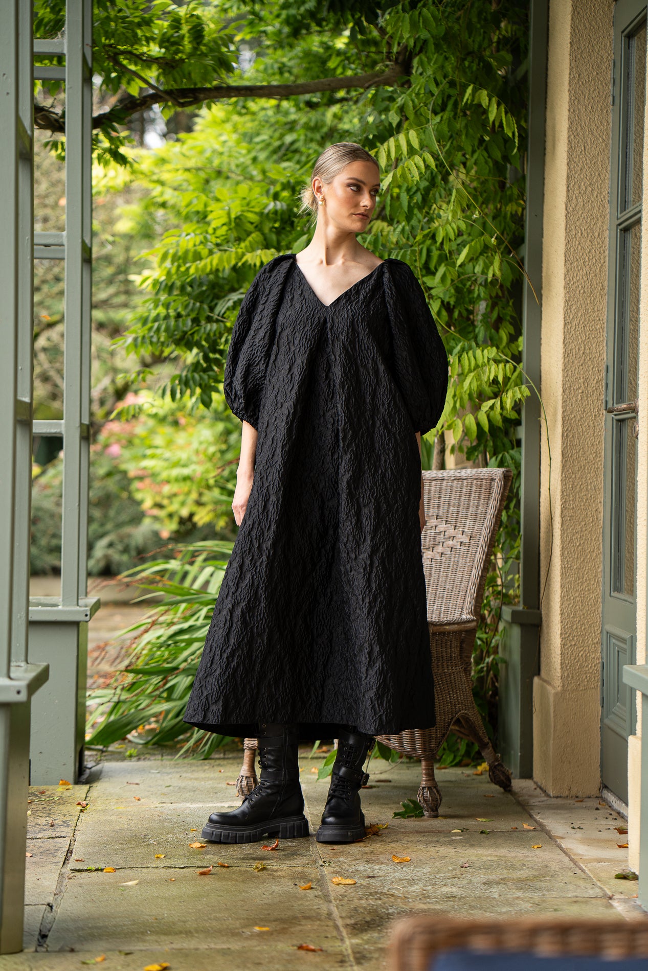 Lennon Dress Jacquard