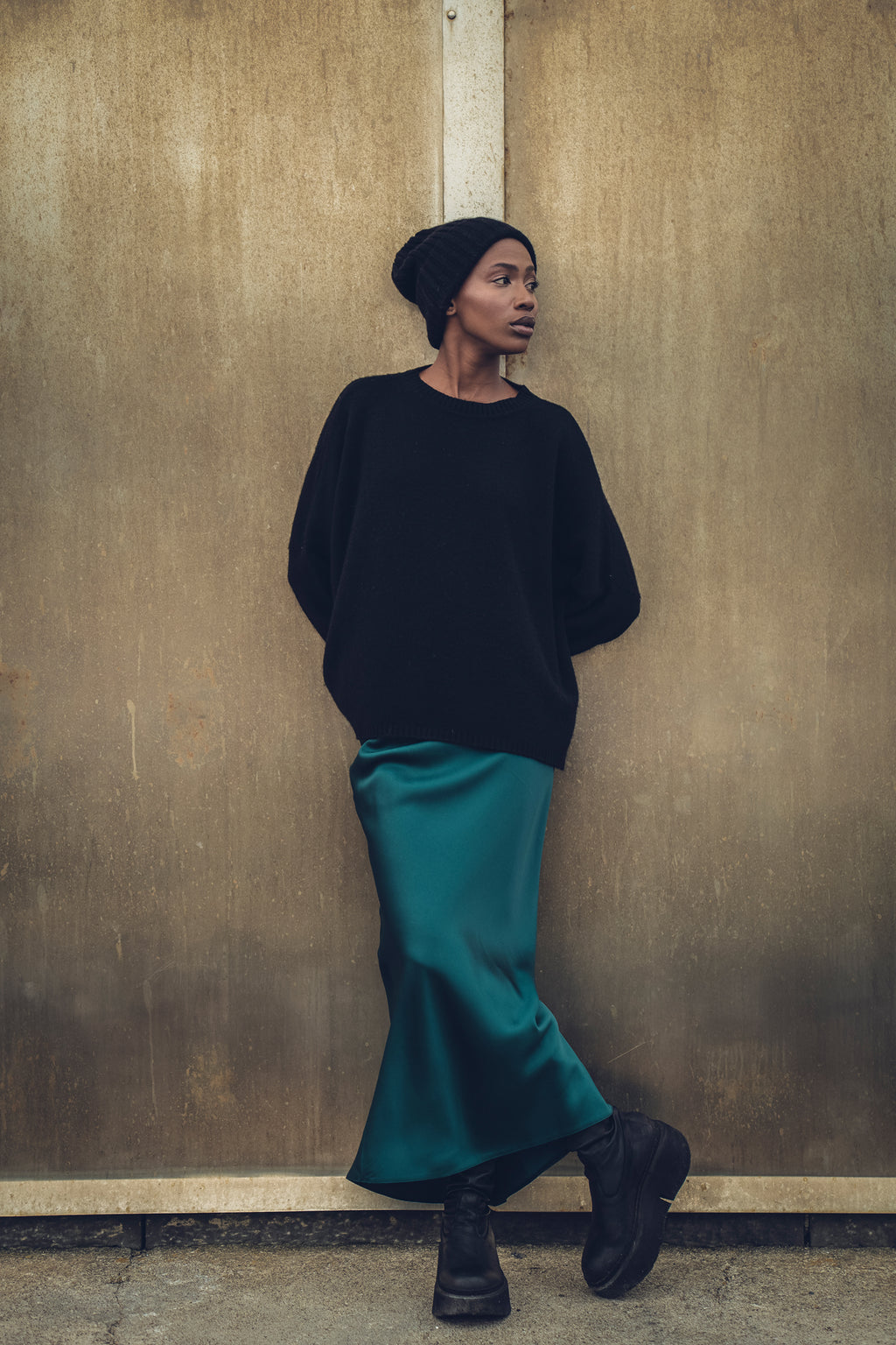 Harlow Midi Bias Skirt