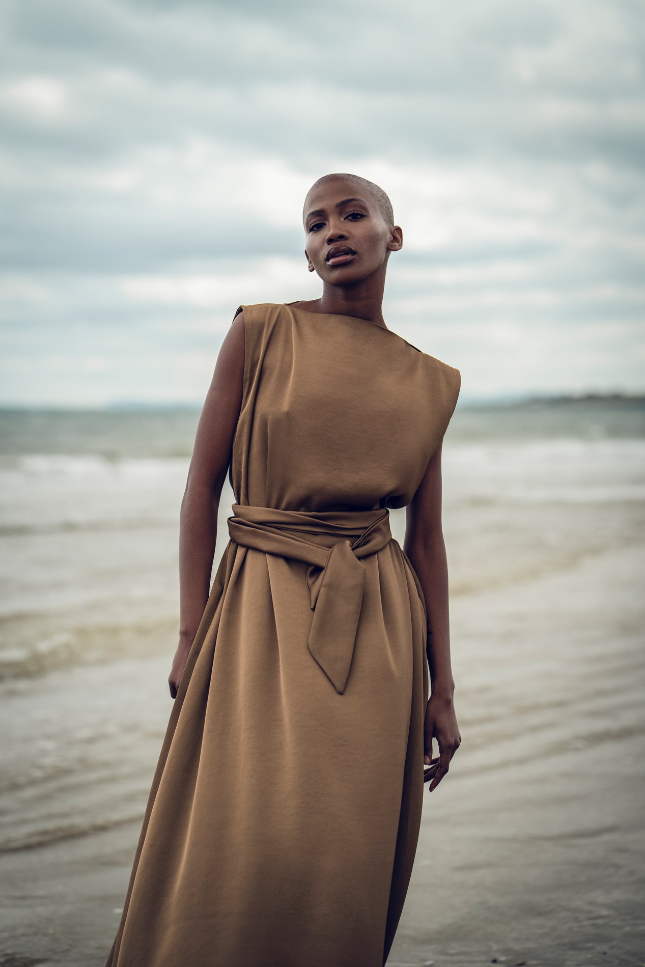 Hollis Boat Neck Long Dress Pre Order