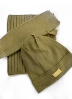 Snood, Beanie and Mittens Set