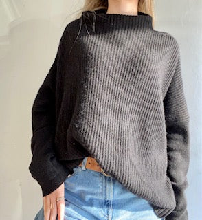 Liza Chunky Rib Sweater