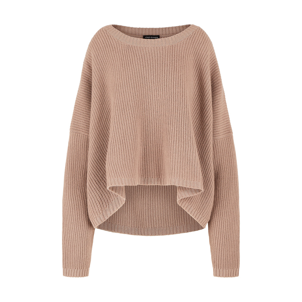 Wren 100% Cashmere chunky rib sweater